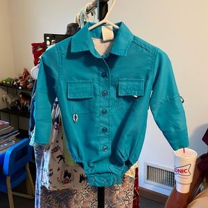 Infant fishing onesie Sz 6mo